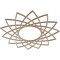 Ekena Millwork Eleanor Wood Fretwork Pierced Ceiling Medallion, Birch, 24"OD x 9 1/4"ID x 1/4"T CMWP24X24X0250EABI - alternate 4